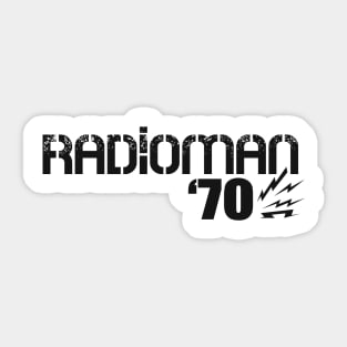 RadioMan'70 Sticker